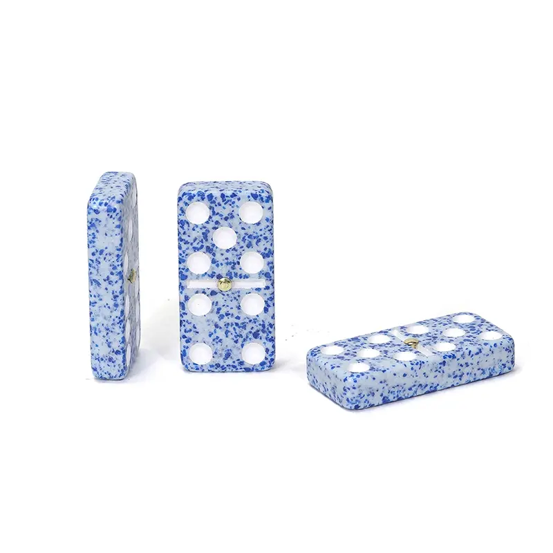 Double 6 Marble Domino