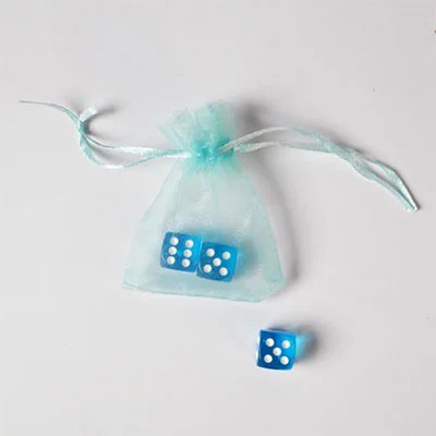 Blue Paisley American Mahjong Travel Set