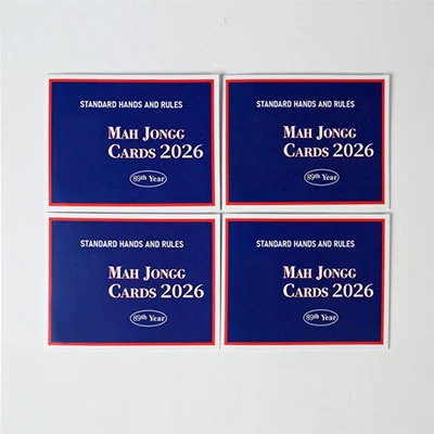 Pink Cartoon Emoji Mahjong Set