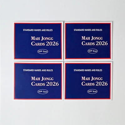 Purple Glitz Mahjong Set