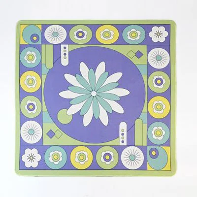 Retro Floral Mahjong Set